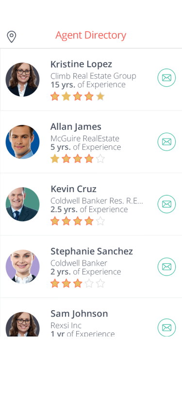 real estate agents mobile app